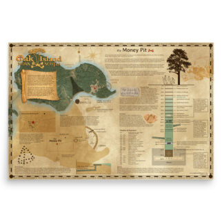 Oak Island Mystery Money Pit Poster