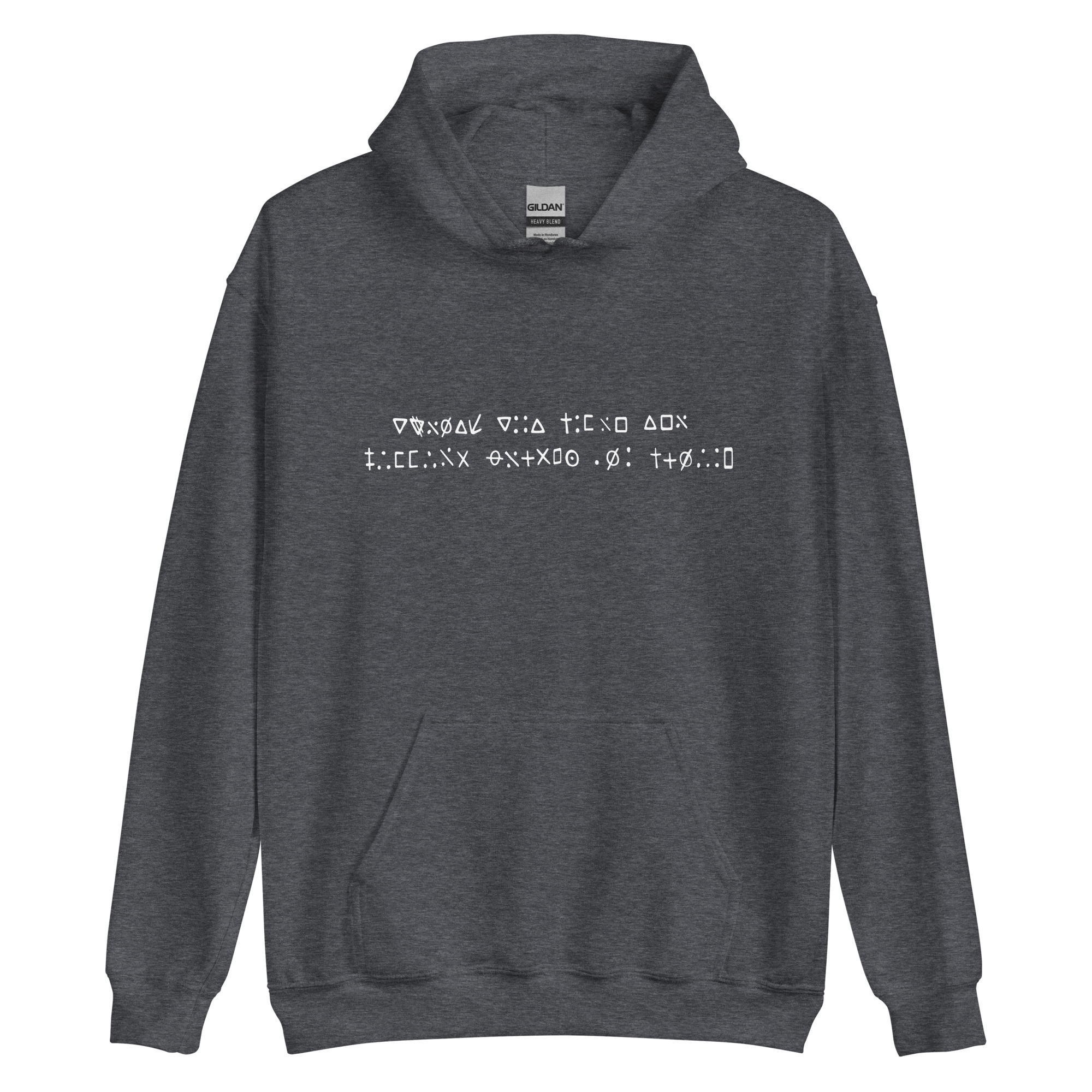 Oak Island Inscribed Stone Men's Hoodie - Image 4